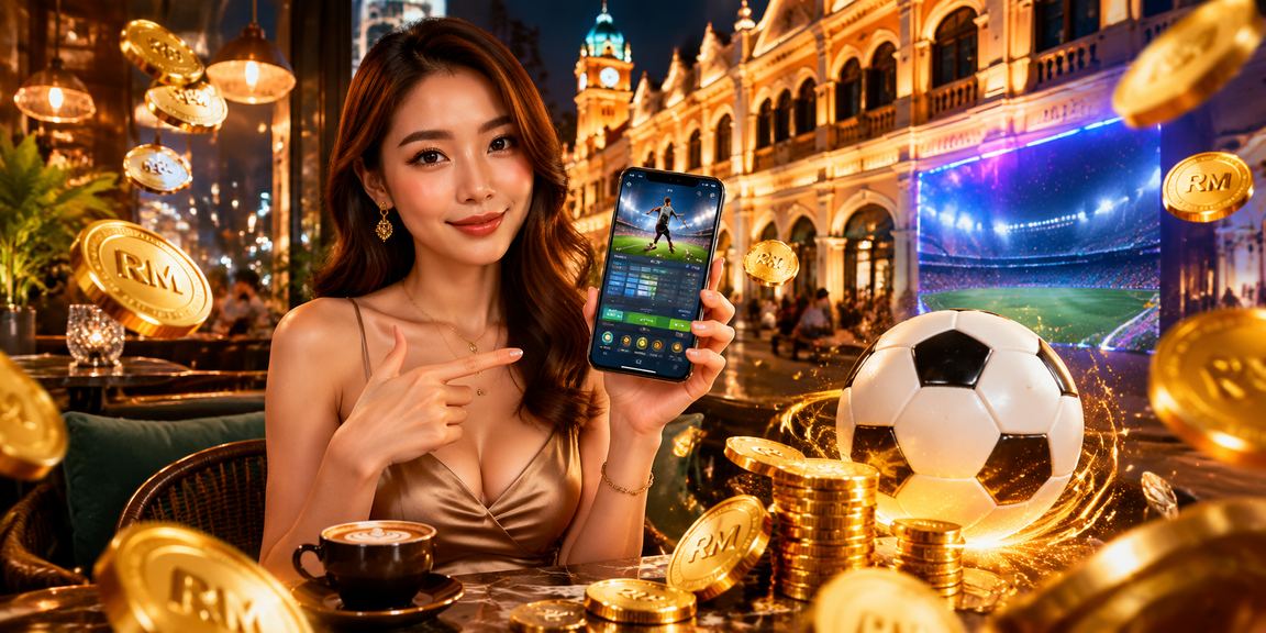 Pengguna dari Ipoh mengakses pelbagai permainan termasuk jackpot melalui telefon pintar