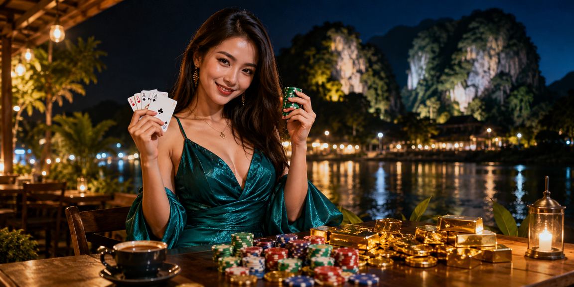 Suasana pemain cabutan loteri dan poker dalam talian di Ipoh