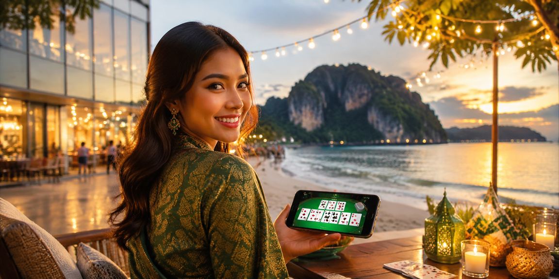 Permainan rummy dalam talian sempena Hari Raya bersama rakan di Ipoh